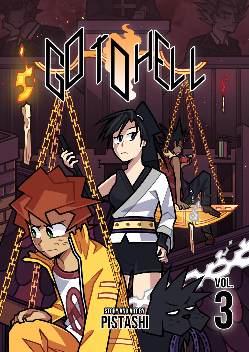 GTH VOLUME 3 Physical book self-published in 2022 with 180 black &amp; white pages. Written, illustrated and edited by me. Click here to read online