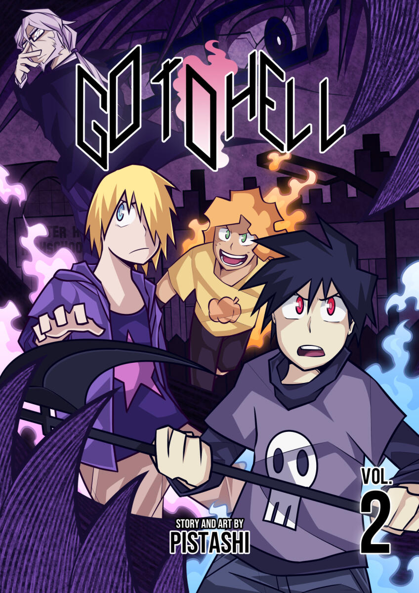 GTH VOLUME 2 Physical book self-published in 2019 with 180 black &amp; white pages. Written, illustrated and edited by me. Click here to read online